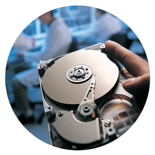 Hard Drive in Cleanroom Hard Drive in Cleanroom